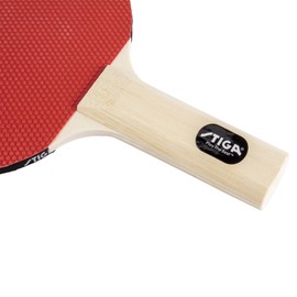 STIGA Classic 4 Player Ping Pong Set - 4 Table Tennis Rackets, 3 - 1 Star White Balls Included