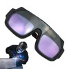 Welding Glasses,Anti-Glare Welding Eyewear - Shock Scratch Resistant Auto Darkening