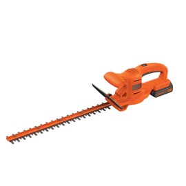 BLACK+DECKER BLACK+DECKER 20V MAX Hedge Trimmer, Cordless, 18 inch Blade, Reduced Vibration, Battery and Charger Included (LHT218C1)