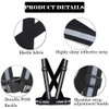 Reflective Vest,Adjustable Elastic Lightweight & High Visibility Safety Vest for