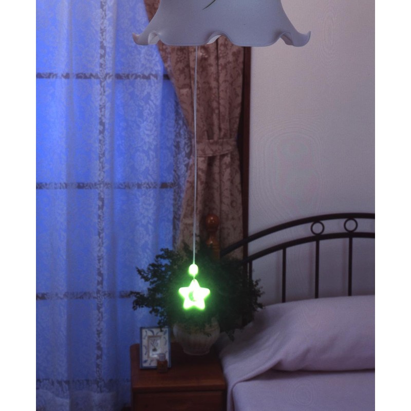 Absorbs the light of the sun and lighting, and glows