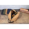 Heavy Duty 16 OZ Waxed Canvas Tool Bag, Multi-purpose Tool