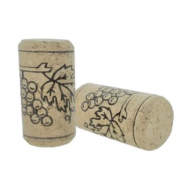 #8 x 1-3/4 First Quality Straight Wine Corks 100/Bag