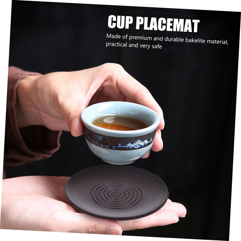 BIUDECO 1 Set Coaster Heat Insulation Pads for Teacups Cup