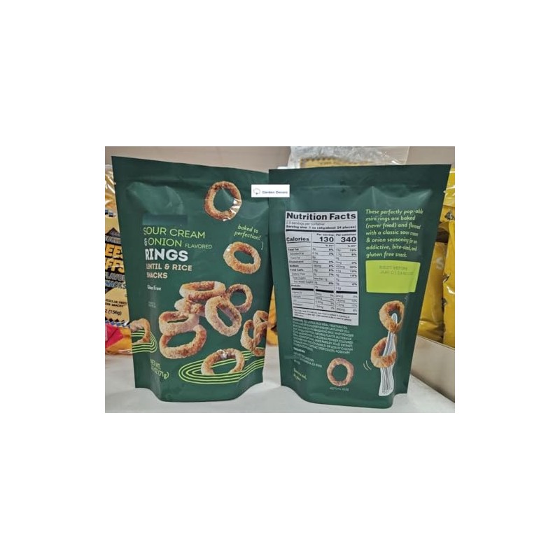 Generic Trader Joe's Sour Cream & Onion Flavored Rings Lentile