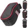 Black Canvas Bike Electric Bicycles Controller Bag Storage Bags Accessory