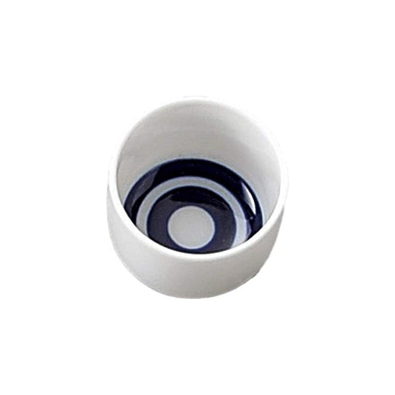 j-pure hitomi Japanese Mino Ware Ceramic Sake Cups set, Blue
