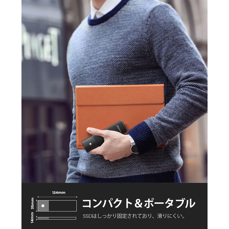 ORICO M.2 SSD External Case M2 SSD Case Supports NVMe