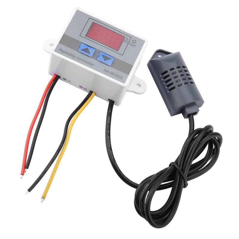 Fafeicy XH-W3005 1500W 220V Digital Hygrometer Switch Controller, 60 x