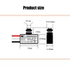 KOOBOOK 2Pcs AC 120-277V Photoelectric Switch Dusk to Dawn Button