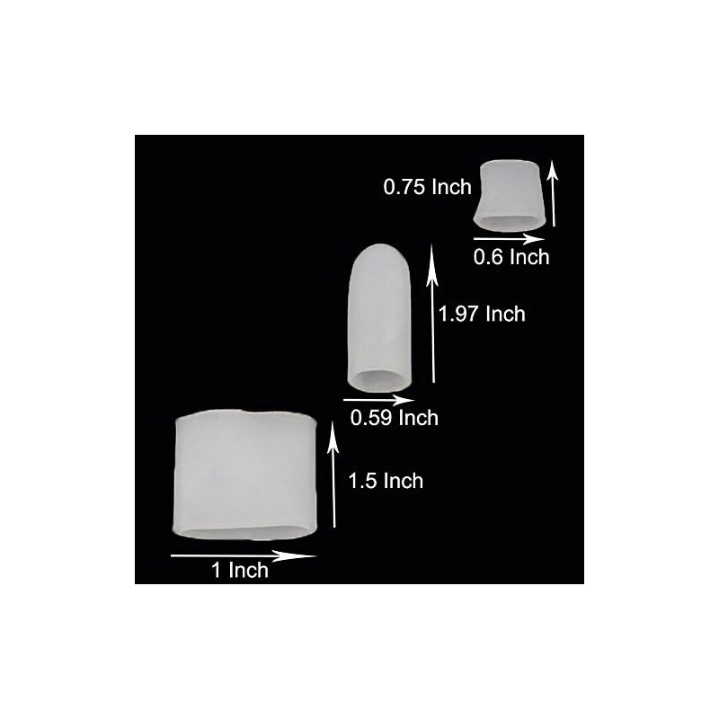 14 Pairs Toe Toenail Protective Cap Toe Cushion Bunion Support