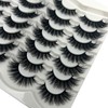 VOCOAK Mink Lashes Wispy Fluffy Cat Eye Strip Lashes Pack