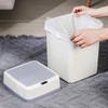 Trash Can 12L Smart Sensor Stable Dealing Cover Simple Style