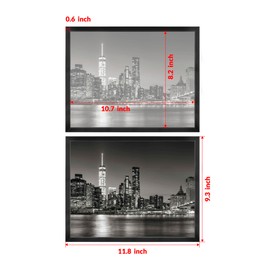 Annecy 8.5x11 Picture Frame Black（2 Pack）, 8.5 x 11 Picture Frame for Wall or Desktop Decoration, Classic Black Minimalist Style Suitable for Decorating Houses, Offices, Hotels