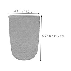 Healvian 1pair Neoprene Toe Warmer for Cycling and Running Half Toe Sleeve for Foot and Warmth Sports Breathable Thermal Foot Sleeves for Outdoor Activities