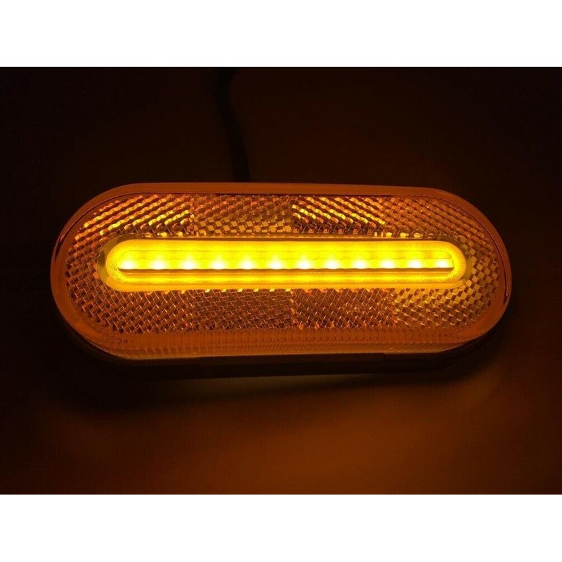 MelTruck® 2x Yellow LED Outline Light ADR Marker Light 12V