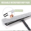 Microfiber Mop 18 in Large Flat Mops for Floor Cleaning
