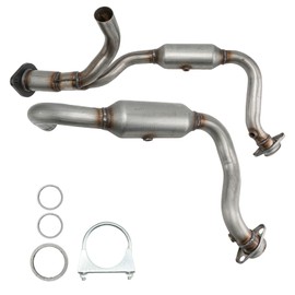 Catalytic Converter, 19346 Stainless Steel Catalytic Converter Replacment for F250 Super Duty 2008-2010 5.4L,6.8L,F350 Super Duty 2008-2010 5.4L,6.8L,High Flow Catalytic Converter(EPA Compliant)