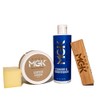 Shoe MGK Leather Care Kit - Conditioner Cream, Shoe Cleaner,