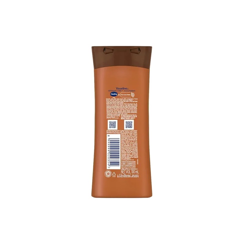 Crema Corporal Hidratante Cocoa Radiant Vaseline 100ml