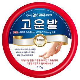 Health Day Premium Fine Foot Cream Exfoliating Foot Cream Exfoliating Foot Moisturizing Care, 110g, 1 piece, 1 piece / 헬스데이 프리미엄 고운발 크림 각질제거풋크림발각질제거발보습케어, 110g, 1개, 1개입