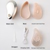 Vibrating Hair Steam Brush Electric Scalp Stimulator Comb