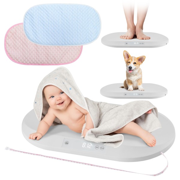 Smart Weigh Accurate Digital Baby and Pet Scale with Changing