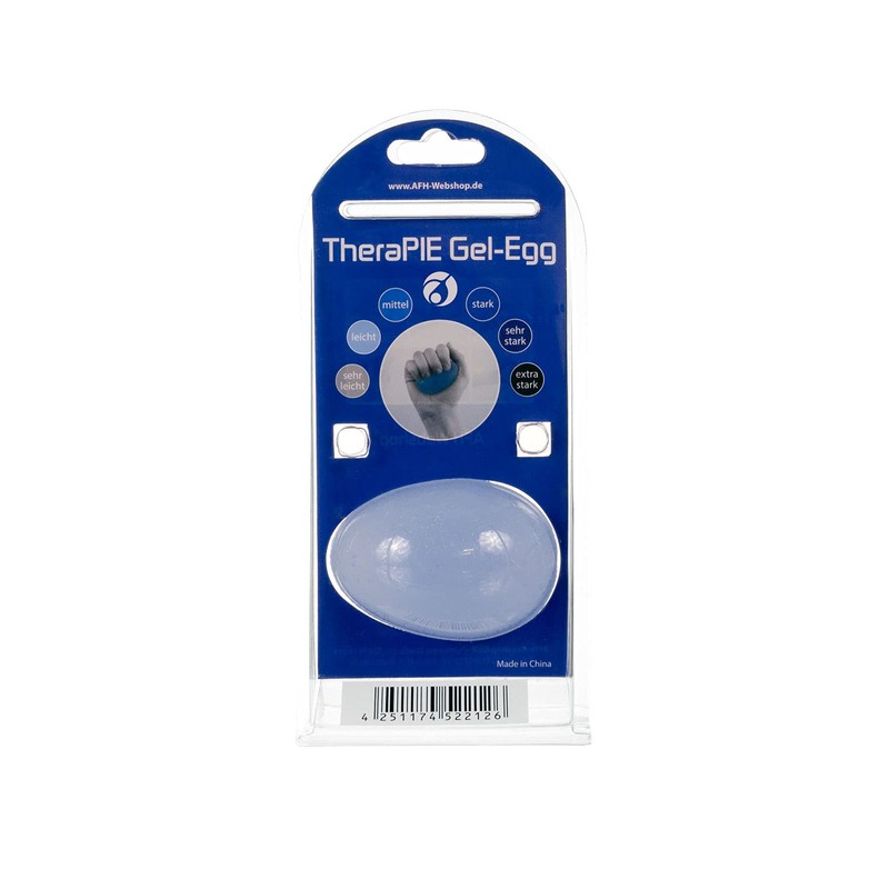 TheraPIE Gel EGG Ball, Egg Shaped Hand Trainer, High Quality,
