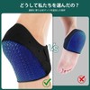 かかと サポーター 踵サポーター かかと クッション 足裏保護パッド かかと保護 衝撃吸収 滑り止め かかとパッド
