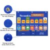 Weekly Calendar with Weather Pocket Chart Elementary for Classroom Home,98