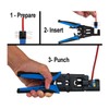 V-Max 1-Punch Down Termination tool - For Vertical Cable Keystones