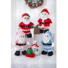 King Cole Christmas Knitting Pattern Truffle Small & Large Seasonal