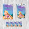 Tangled Juice Pouches - Printed Adhesive Labels or Assembled Drinks