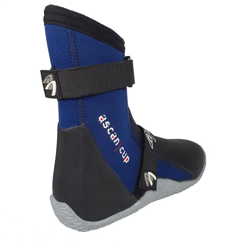 ASCAN Neoprene Sail Shoes Sail Cup - black/blue/white, Neoprene, UK