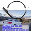 Hood Release Cable 65620-JK61A Compatible with Infiniti Sedan G35 G37