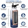 HYDRO CELL Stainless Steel Water Bottle with Straw & 2