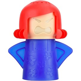 Angry Mama Microwave Cleaner Easily Crud in Minutes .Steam Cleans with Vinegar and Water for Kitchen Gifts (Color Random)