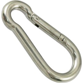 Himejiya SS-10 Stainless Steel Spring Hook S #10 (Nominal 0.4 inches (10 mm)