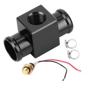 Thermostat Water Temperature Switch Radiator Coolant Fan Temp Sensor for Motorcycle ATV Off Road Vehicle(Black )