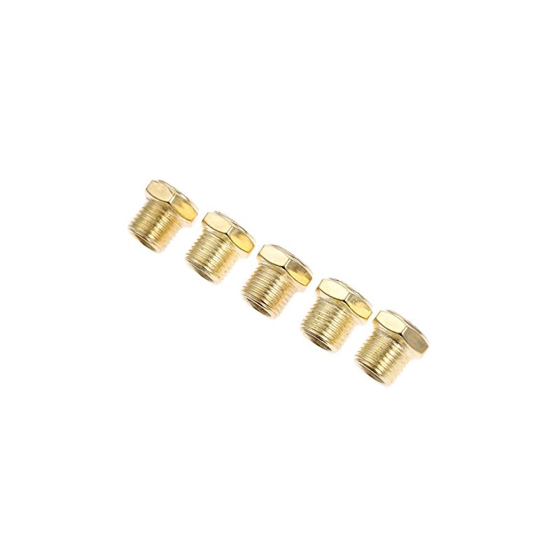 Mtsooning 5Pcs Pneumatic Air Breather Vent Silencer Muffler Threaded NPT