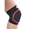 TSM Sportbandage Kniebandage mit Polster Pro kurz, XL, 3557, Schwarz