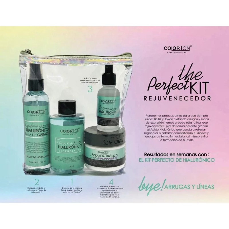Colorton Kit Ácido Hialurónico Colorton Ácido Hialurónico Facial