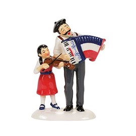 Department 56 Snow Musique De Café Figurine Village Accessory, Multicolor