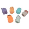 6pcs Baby Soft Blocks Animal Stacking Building Blocks Squeezing Teething