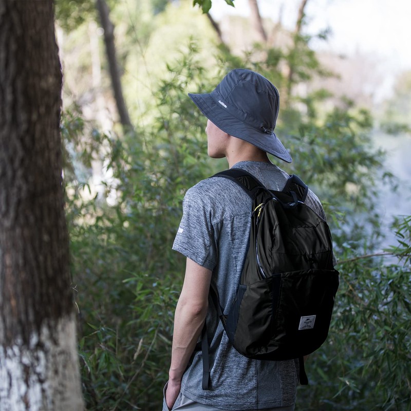 Naturehike Folding Backpack, 30D Silica Gel Nylon Fabric, Waterproof to
