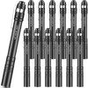 Tujoe 12 Pack LED Penlight Bulk, Pocket Flashlight with Clip,