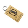 BlackStuff Carbon Fibre Black Keyring Compatible with Punto Evo Abarth