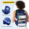 Vorspack Clear Backpack Heavy Duty - Extra Large Clear Bookbag