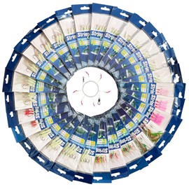 Bombite Sabiki Rigs,30 Packs Fishing Bait Rigs,Luminous Sabiki Rig with High Carbon Fishing Hooks,Glow Fishing Beads Fishing Rigs for Freshwater/Saltwater