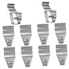TEHAUX 20pcs Vinyl Siding Hooks Easy Install No- for Outdoor